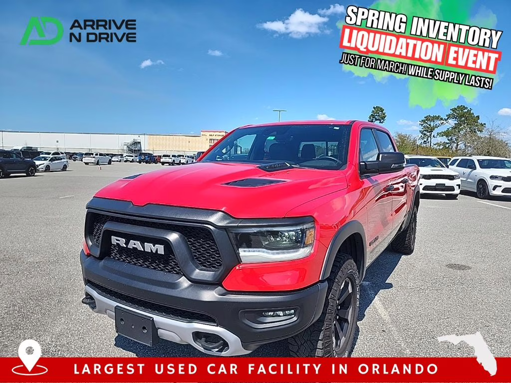 2024 Delmonico Red Pearlcoat Ram 1500 Rebel 4X4 Truck