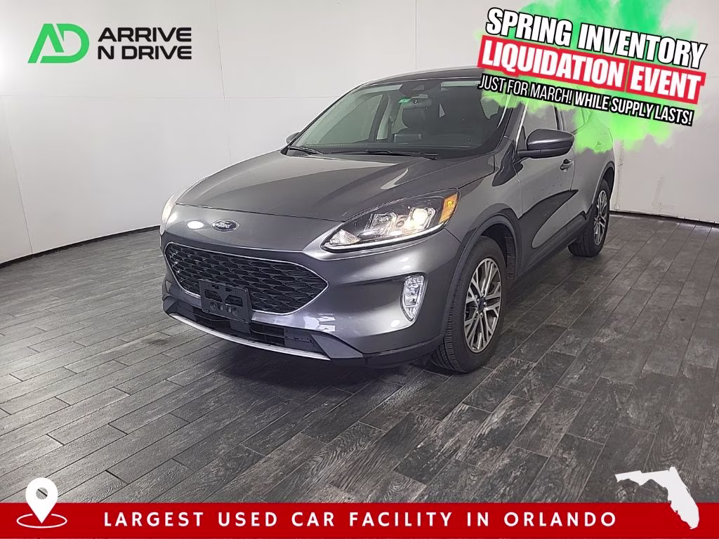 2022 Carbonized Gray Metallic Ford Escape SEL AWD SUV