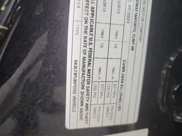 2023 Agate Black Metallic Ford Explorer XLT 4X4 SUV