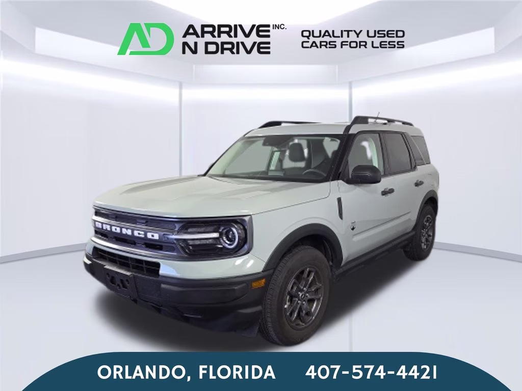 2024 Oxford White Ford Bronco Sport Big Bend 4X4 SUV
