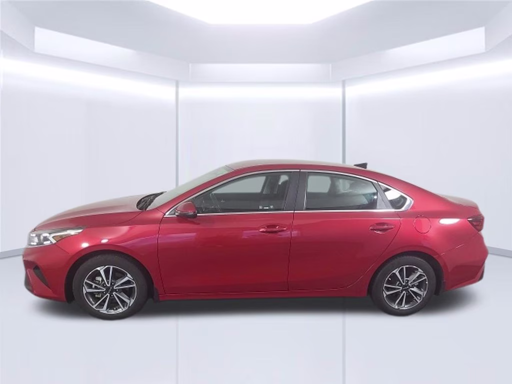 2023 Currant Red Kia Forte GT-Line FWD Sedan