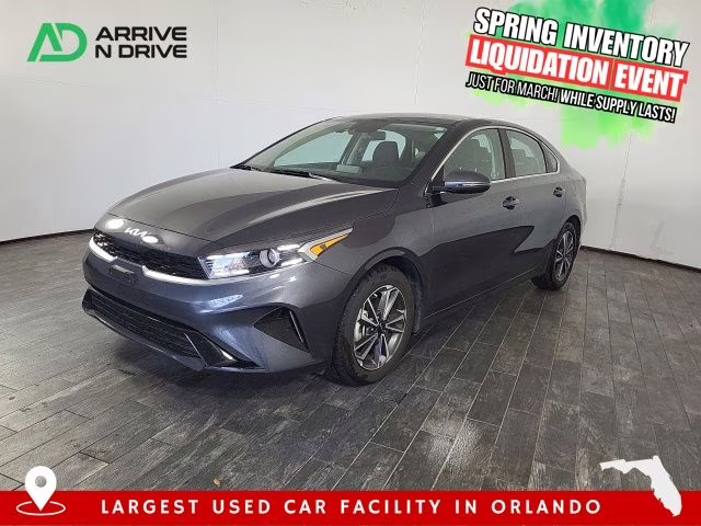 2024 Gravity Gray Kia Forte LXS FWD Sedan