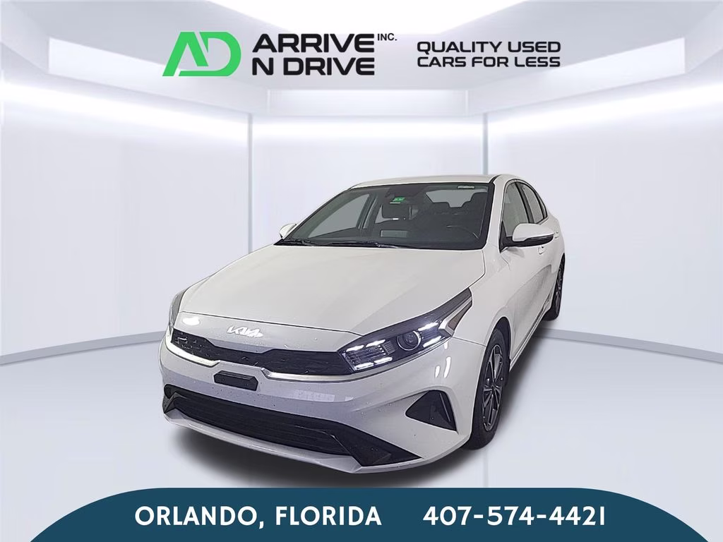 2023 Clear White Kia Forte GT-Line FWD Sedan