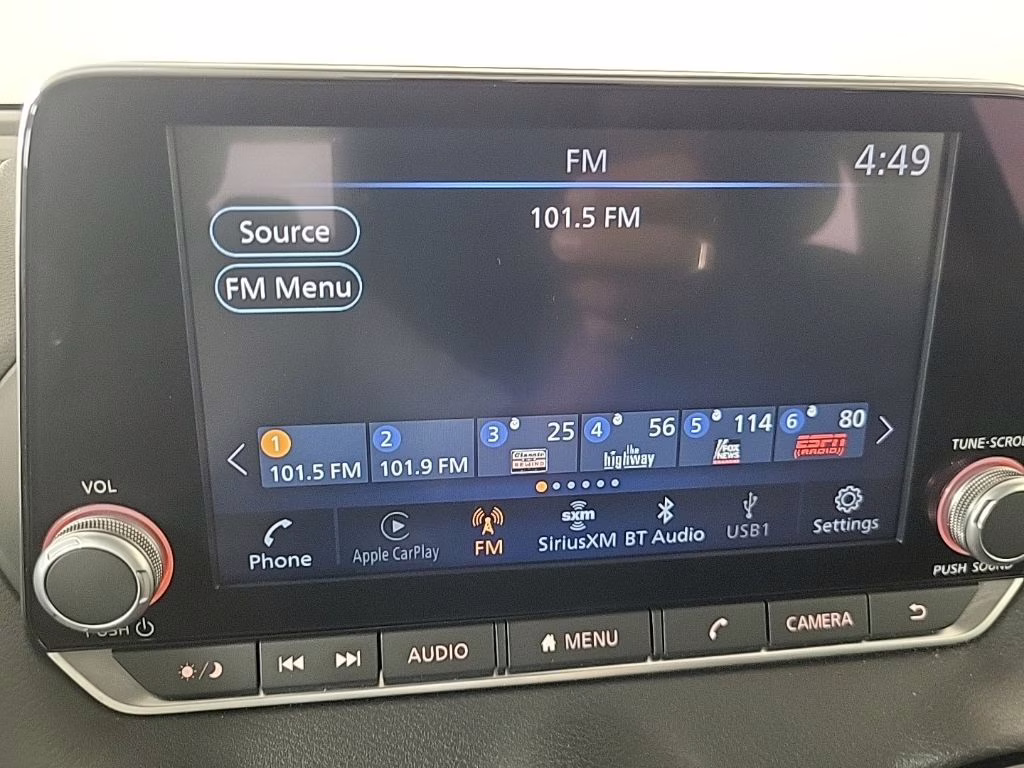 2024 Atlantic Gray Metallic/Super Black Nissan Sentra SV FWD Sedan