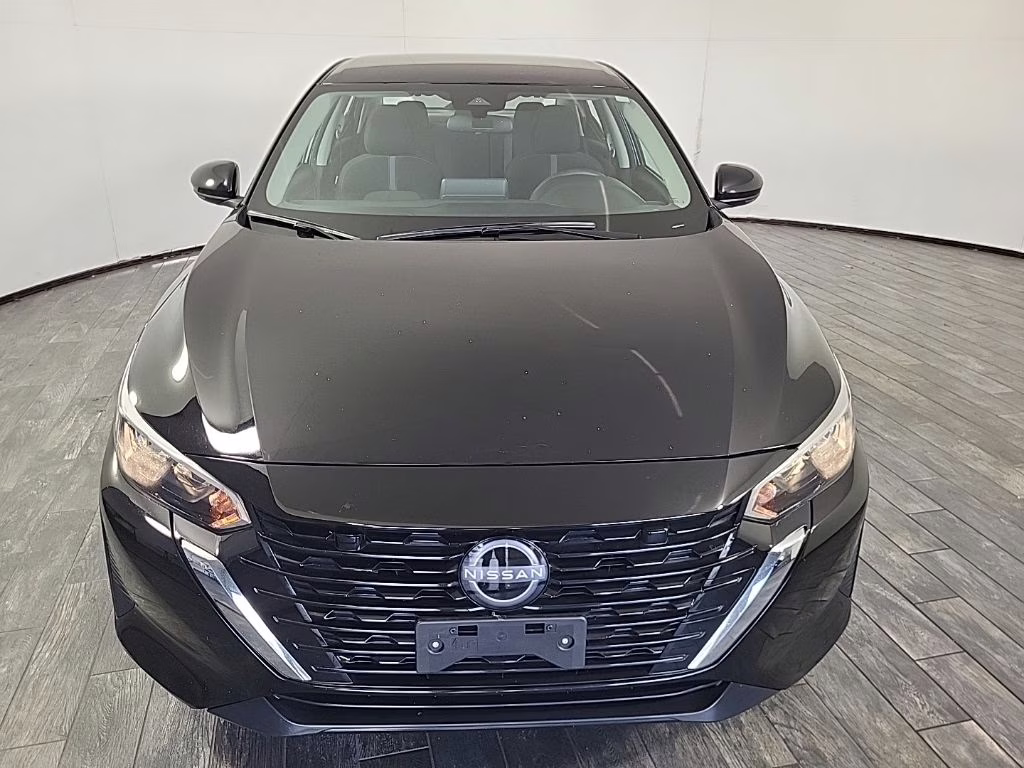 2024 Atlantic Gray Metallic/Super Black Nissan Sentra SV FWD Sedan