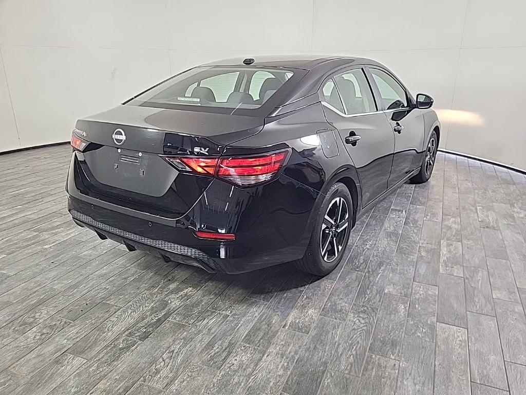 2024 Atlantic Gray Metallic/Super Black Nissan Sentra SV FWD Sedan
