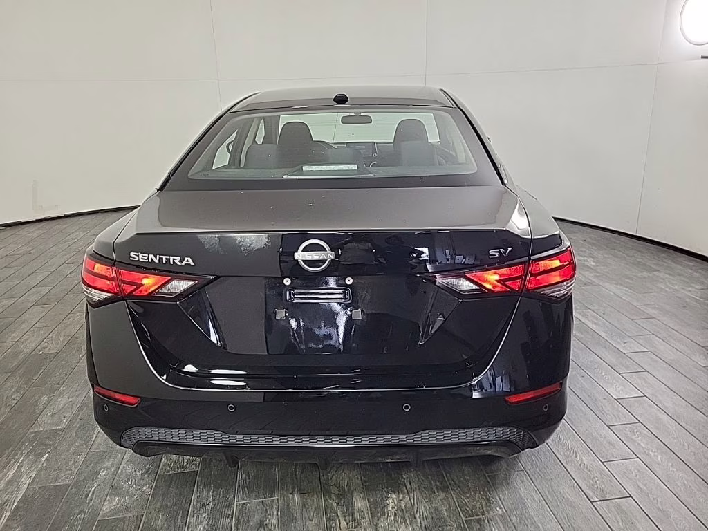 2024 Atlantic Gray Metallic/Super Black Nissan Sentra SV FWD Sedan