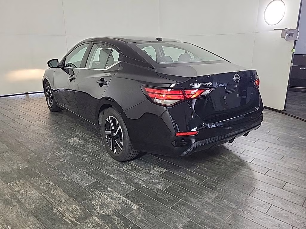 2024 Atlantic Gray Metallic/Super Black Nissan Sentra SV FWD Sedan