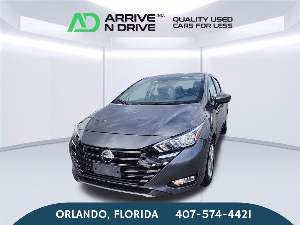2024 gray Nissan Versa 1.6 S FWD Sedan
