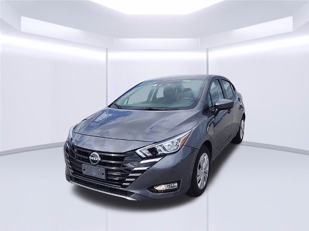 2024 gray Nissan Versa 1.6 S FWD Sedan
