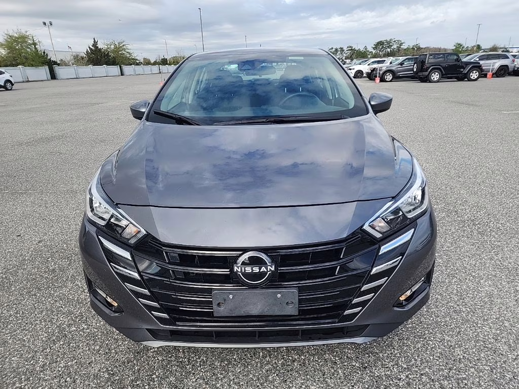 2024 gray Nissan Versa 1.6 S FWD Sedan