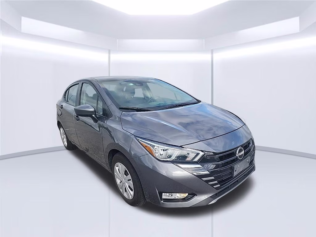 2024 gray Nissan Versa 1.6 S FWD Sedan