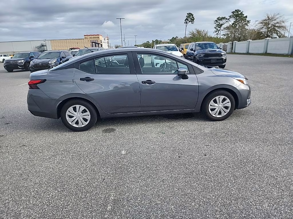 2024 gray Nissan Versa 1.6 S FWD Sedan