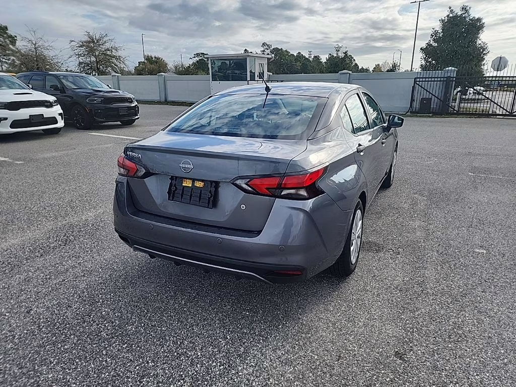 2024 gray Nissan Versa 1.6 S FWD Sedan