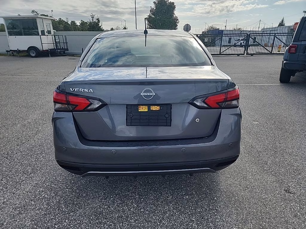 2024 gray Nissan Versa 1.6 S FWD Sedan