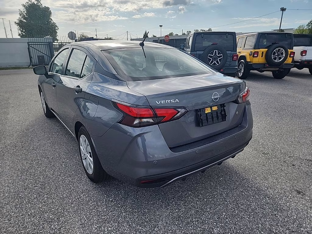 2024 gray Nissan Versa 1.6 S FWD Sedan