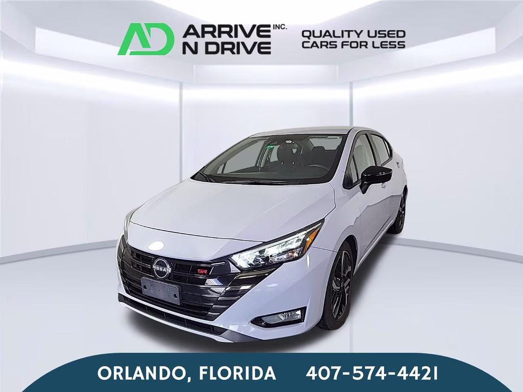 2024 Fresh Powder Nissan Versa 1.6 SR FWD Sedan