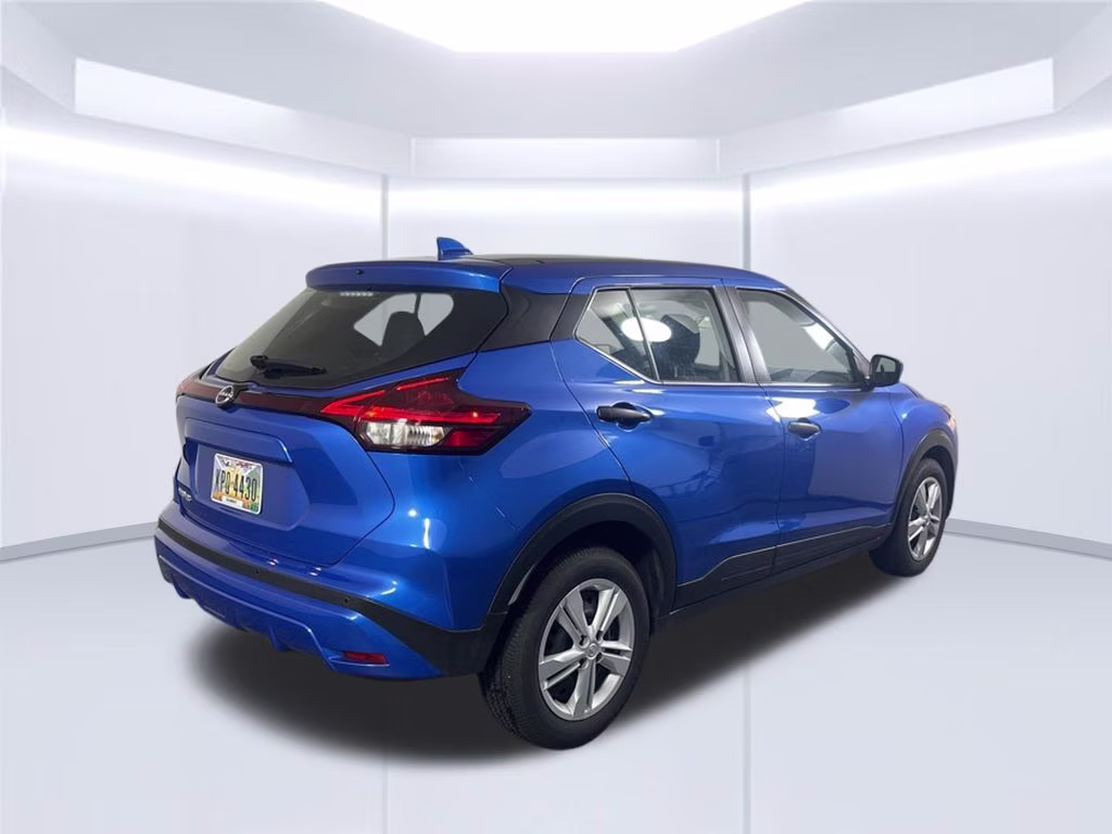 2025 Electric Blue Metallic Nissan Kicks Play S FWD SUV