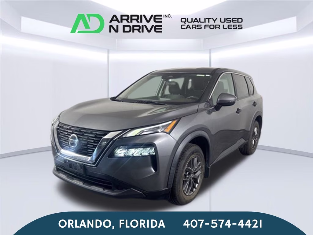 2021 Boulder Gray Pearl Nissan Rogue S AWD SUV