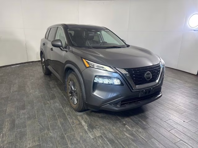 2021 Boulder Gray Pearl Nissan Rogue S AWD SUV