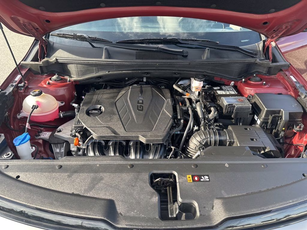 2024 Dawning Red Kia Sportage X-Line AWD SUV