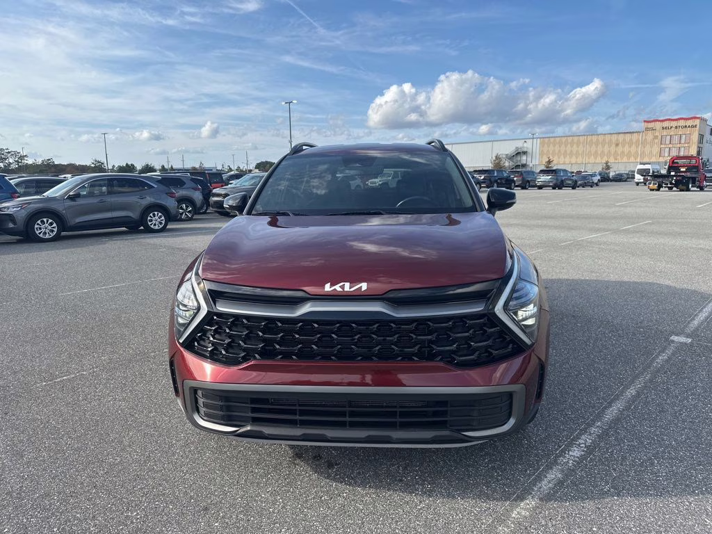 2024 Dawning Red Kia Sportage X-Line AWD SUV