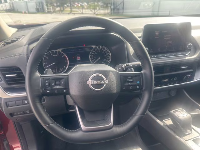 2025 Scarlet Ember Tintcoat Nissan Rogue SV AWD SUV