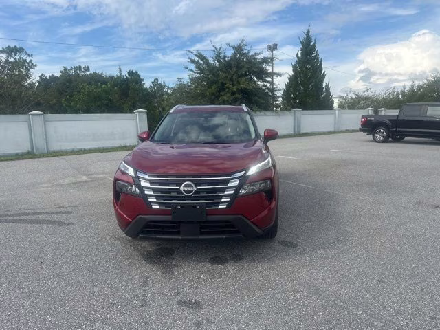 2025 Scarlet Ember Tintcoat Nissan Rogue SV AWD SUV