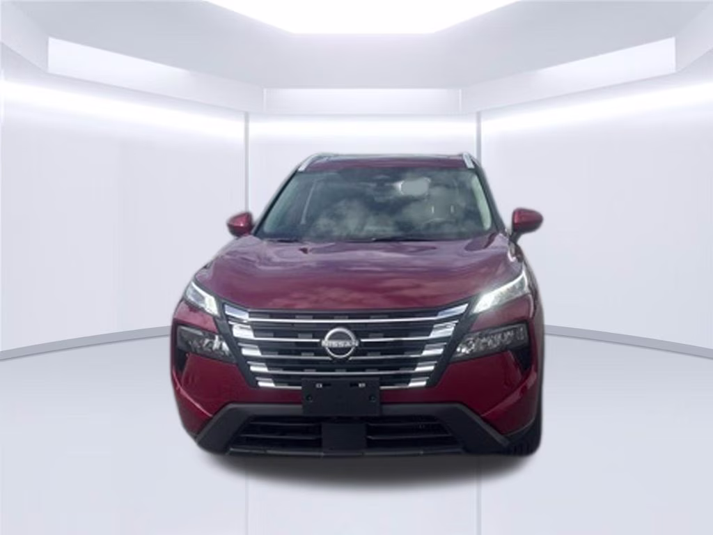 2025 Scarlet Ember Tintcoat Nissan Rogue SV AWD SUV