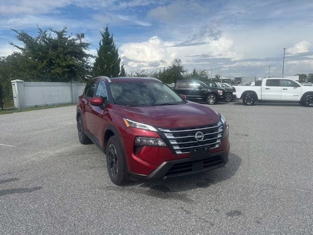 2025 Scarlet Ember Tintcoat Nissan Rogue SV AWD SUV