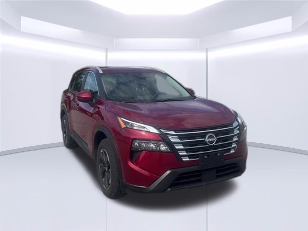 2025 Scarlet Ember Tintcoat Nissan Rogue SV AWD SUV