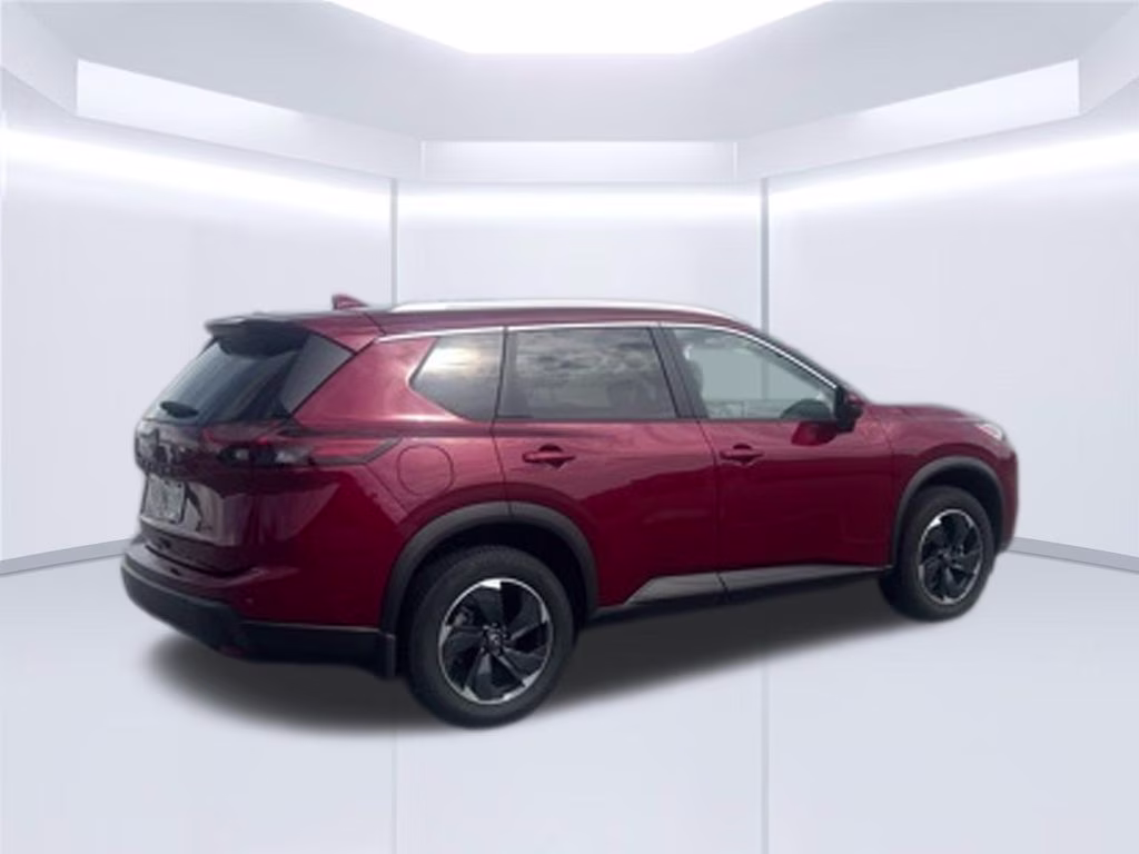 2025 Scarlet Ember Tintcoat Nissan Rogue SV AWD SUV