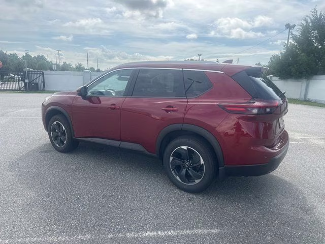 2025 Scarlet Ember Tintcoat Nissan Rogue SV AWD SUV