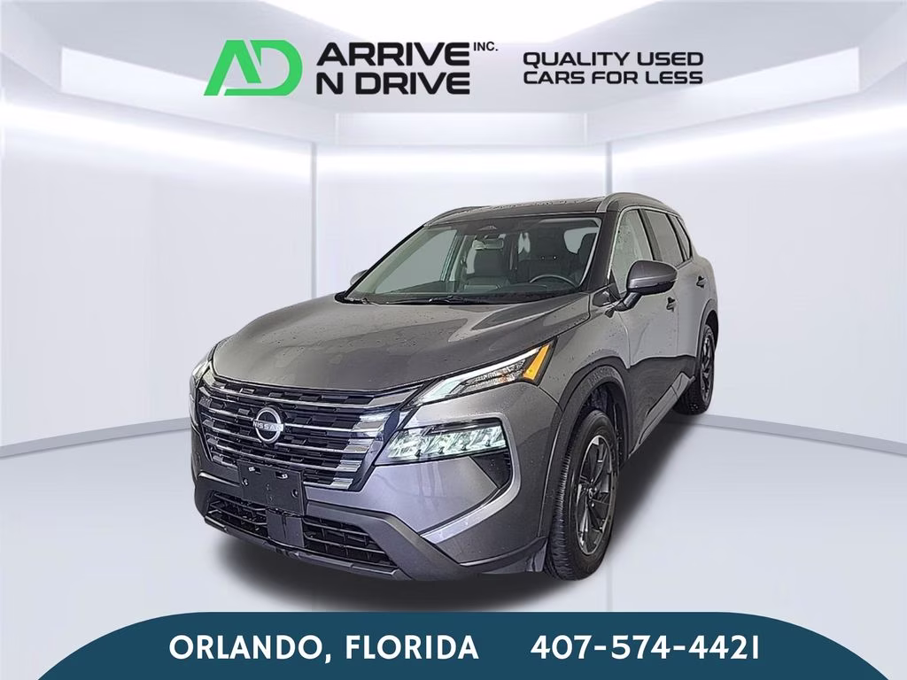 2025 Boulder Gray Pearl Nissan Rogue SV AWD SUV