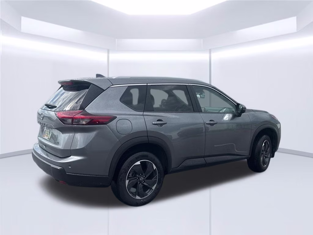 2025 Black Nissan Rogue SV AWD SUV