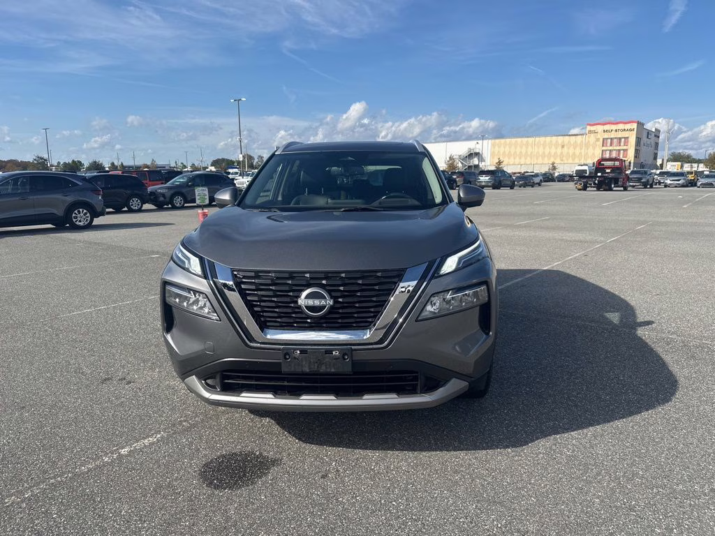 2023 Boulder Gray Pearl/Super Black Nissan Rogue Platinum AWD SUV