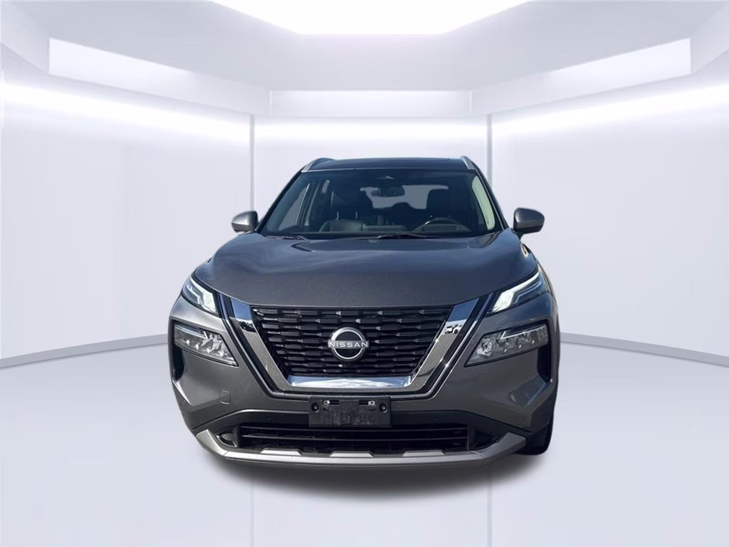 2023 Boulder Gray Pearl/Super Black Nissan Rogue Platinum AWD SUV