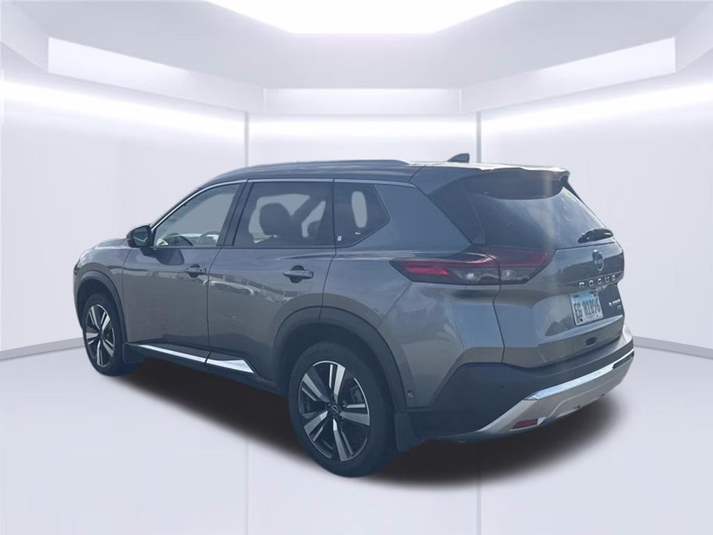 2023 Boulder Gray Pearl/Super Black Nissan Rogue Platinum AWD SUV