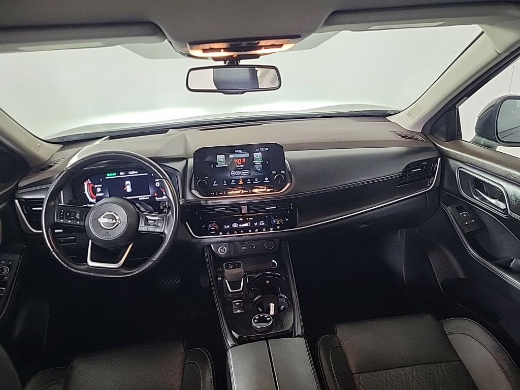 2023 Super Black Nissan Rogue Platinum AWD SUV