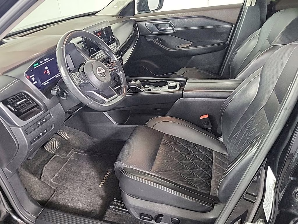 2023 Super Black Nissan Rogue Platinum AWD SUV