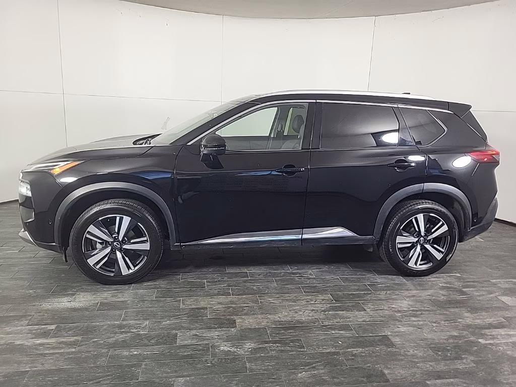 2023 Super Black Nissan Rogue Platinum AWD SUV