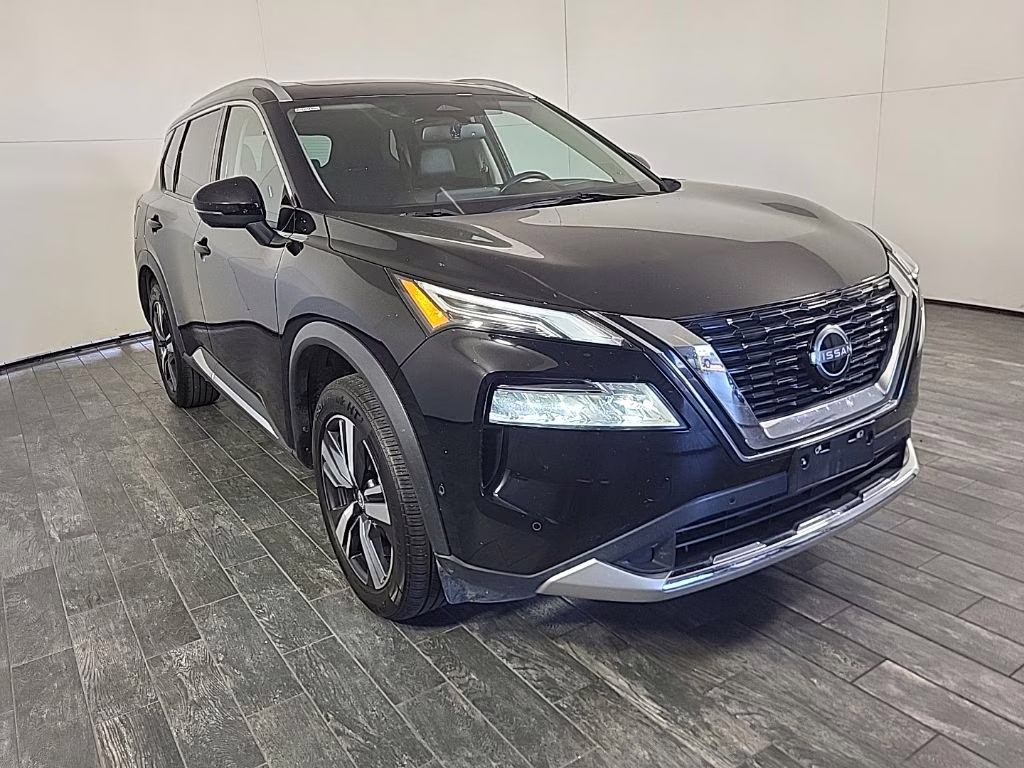 2023 Super Black Nissan Rogue Platinum AWD SUV