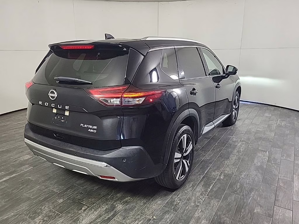 2023 Super Black Nissan Rogue Platinum AWD SUV
