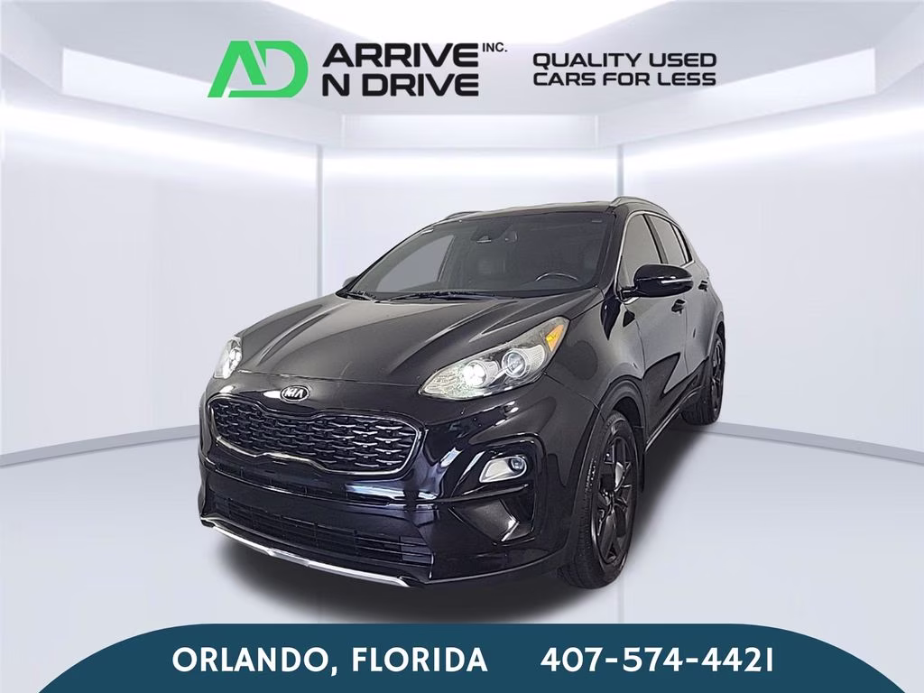 2020 Black Cherry Pearl Kia Sportage S FWD SUV