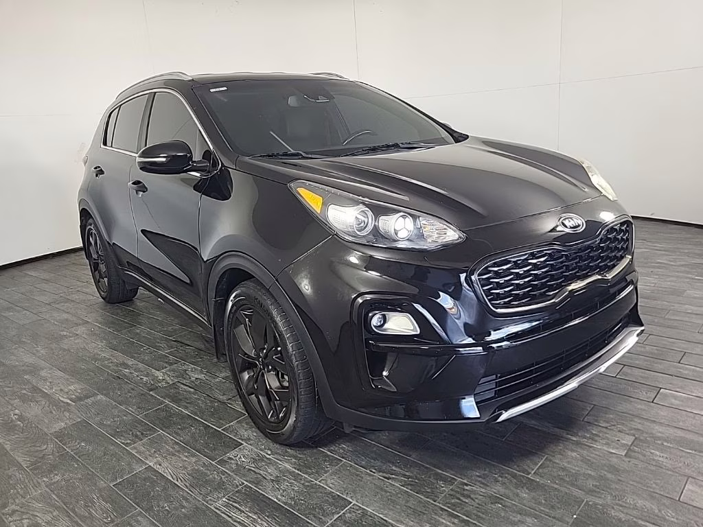 2020 Black Cherry Pearl Kia Sportage S FWD SUV