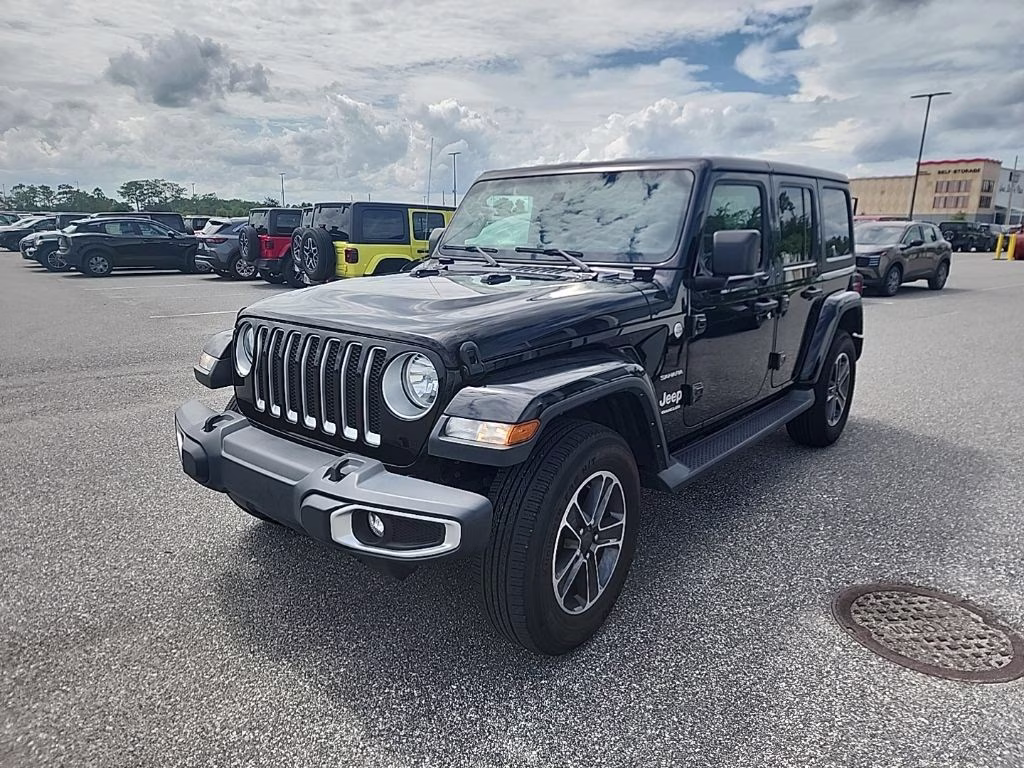 2023 Black Clearcoat Jeep Wrangler Sahara 4X4 SUV
