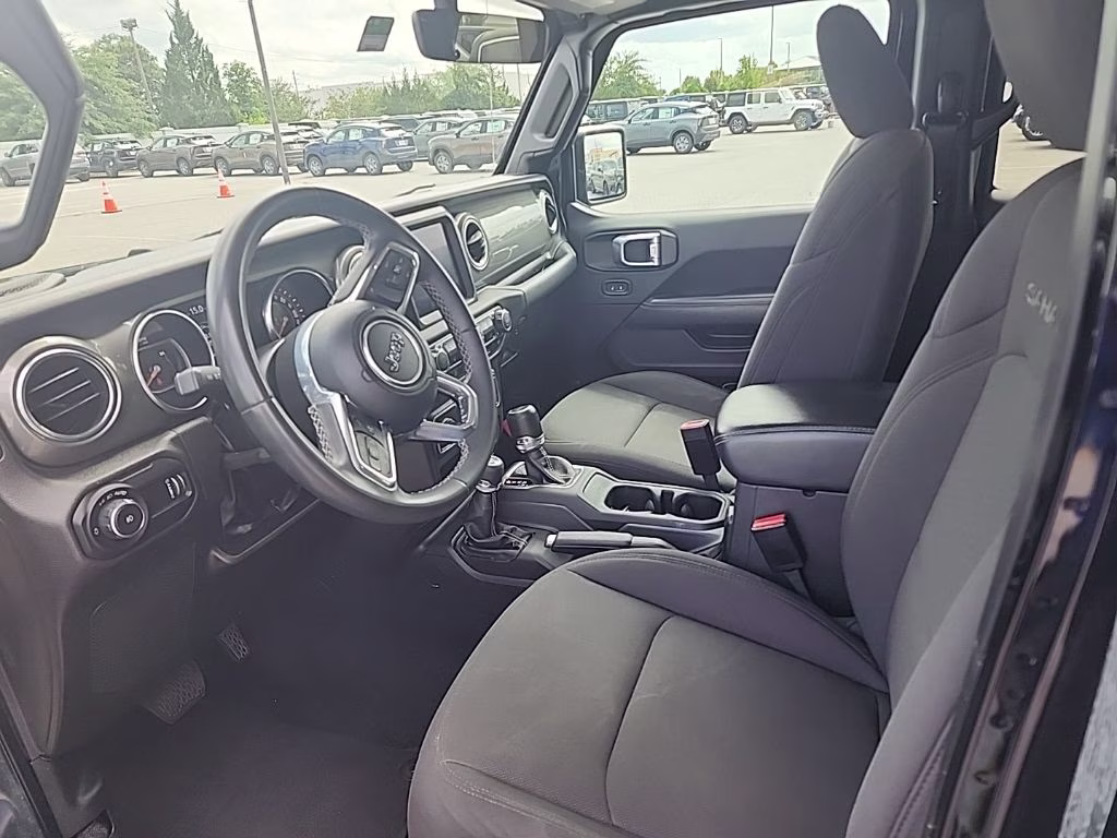 2023 Black Clearcoat Jeep Wrangler Sahara 4X4 SUV