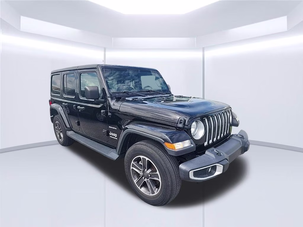 2023 Black Clearcoat Jeep Wrangler Sahara 4X4 SUV