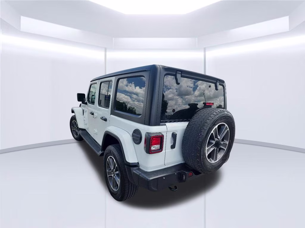 2023 White Jeep Wrangler Sahara 4X4 SUV