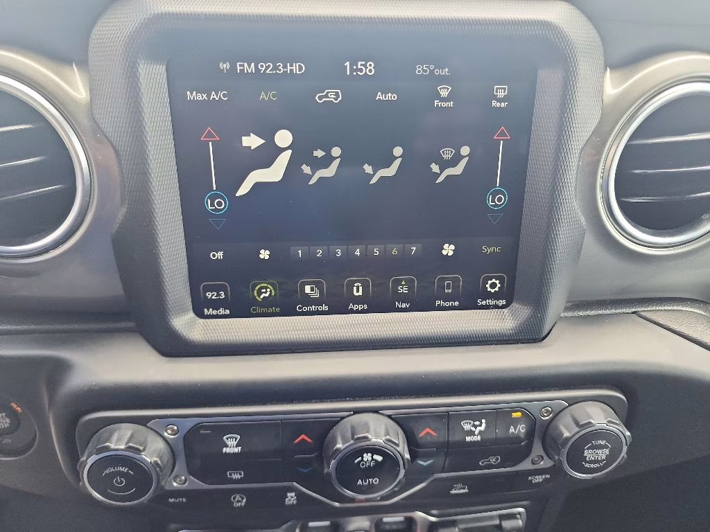 2023 White Jeep Wrangler Sahara 4X4 SUV